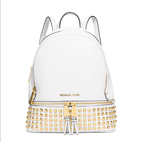 (Sold) Michael Kors White medium rhea - Picture 3 of 8